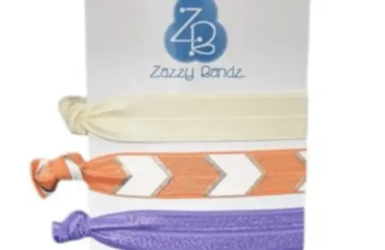 Zazzy Bandz Cintas Amarillo-Naranja-Morado